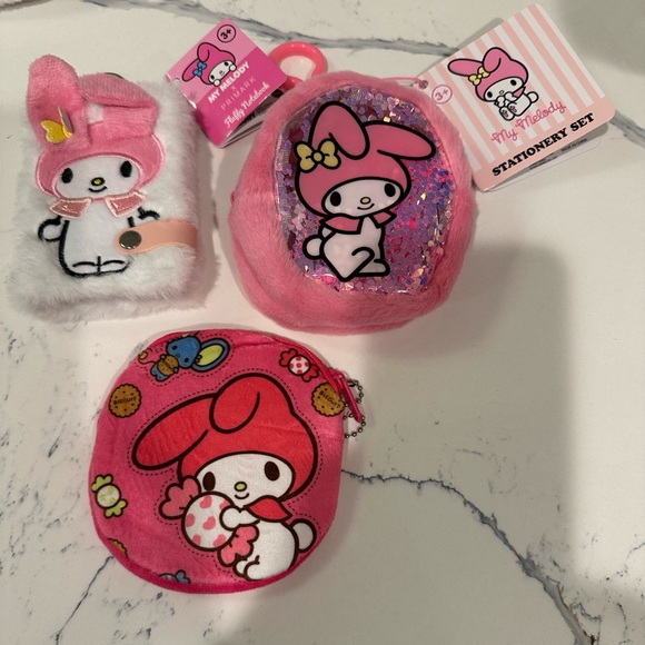 9 Piece Bundle - Hello Kitty, My Melody, and Cinnamoroll 9 Piece Bundle - Picture 3 of 5